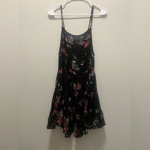 Free people floral mini dress